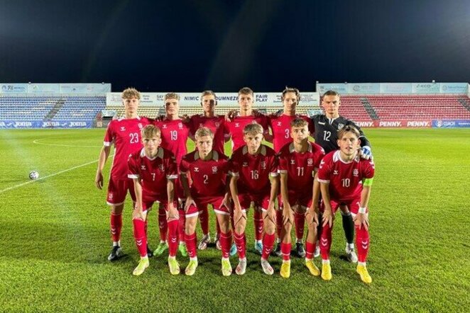 Lietuvos U-19 futbolo rinktinė  | LFF nuotr.