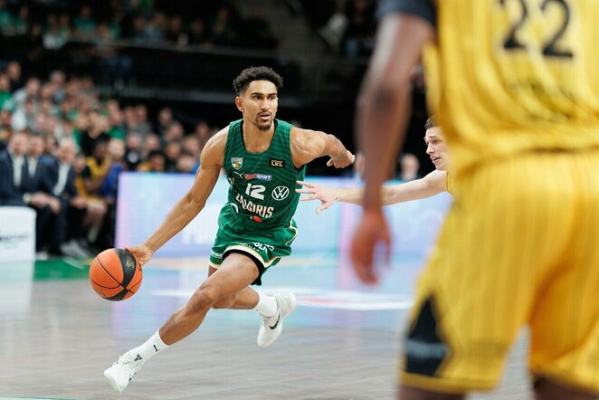 „Žalgiris“ – „Šiauliai“ rungtynių akimirka | Eriko Ovčarenko / BNS foto nuotr.