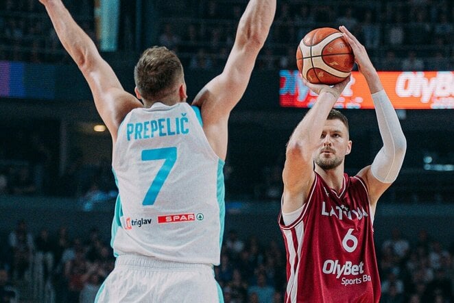 Latvijos krepšinio rinktinė | Organizatorių nuotr.