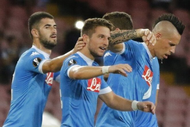 „Napoli“ klubas šventė didžiausią pergalę | AFP/Scanpix nuotr.