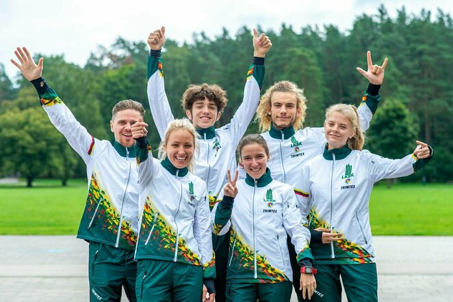 Lietuvos kurčiųjų orientavimosi sporto rinktinė | Augusto Četkausko nuotr.