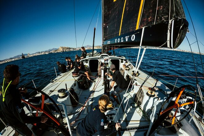 „Ambersail 2“ startuos pirmajame, ypatingai ekstremaliame „The Ocean Race“ etape | Domo Rimeikos nuotr.