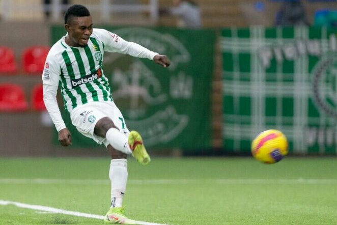 Ghanaian forward Francis Kyeremeh registers assist in Žalgiris away draw against Basel in Conference League