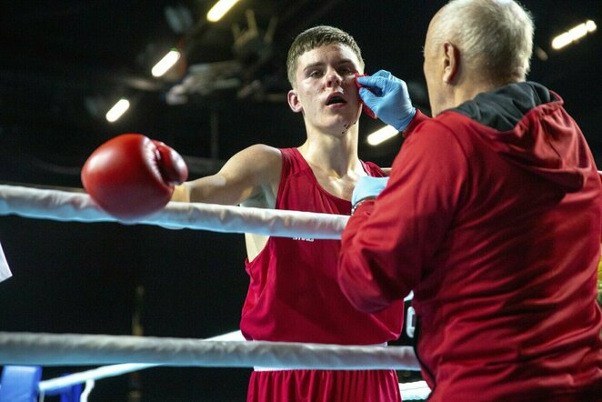Lietuvos bokso čempionatas | Valdo Knyzelio nuotr.