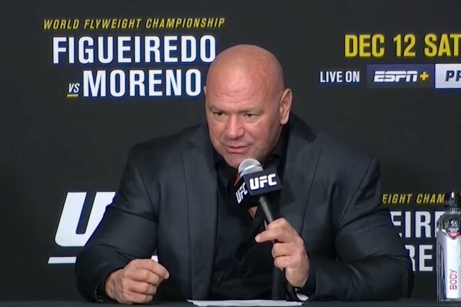 Dana White'as | Youtube.com nuotr.