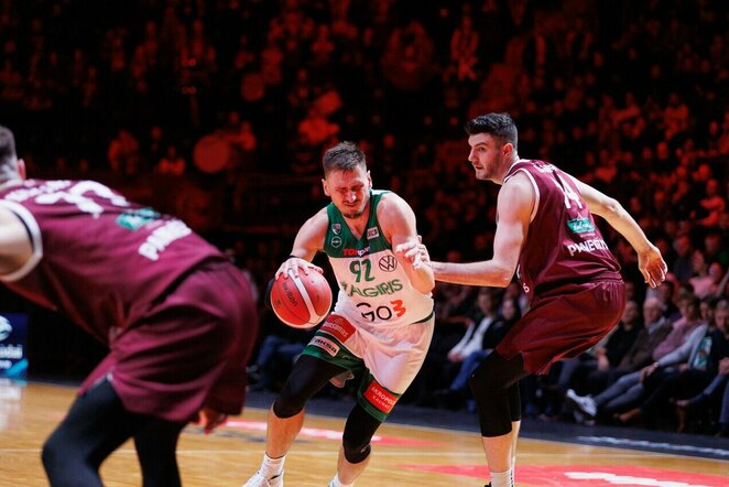 „Žalgiris“ – „7bet-Lietkabelis“ rungtynių akimirka | Eriko Ovčarenko / BNS foto nuotr.