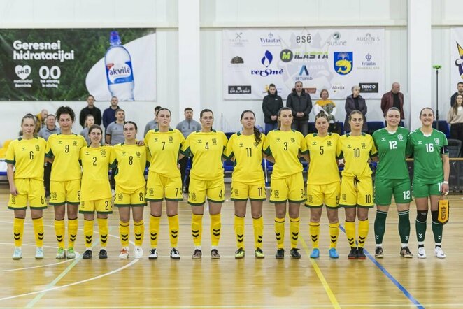 Lietuvos moterų futsal rinktinė | lff.lt nuotr.