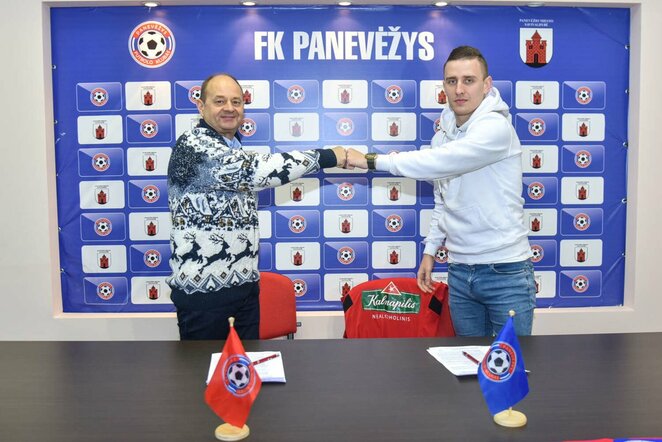 E.Jankauskas pasirašė sutartį su “Panevėžiu“ fk-panevezys.lt