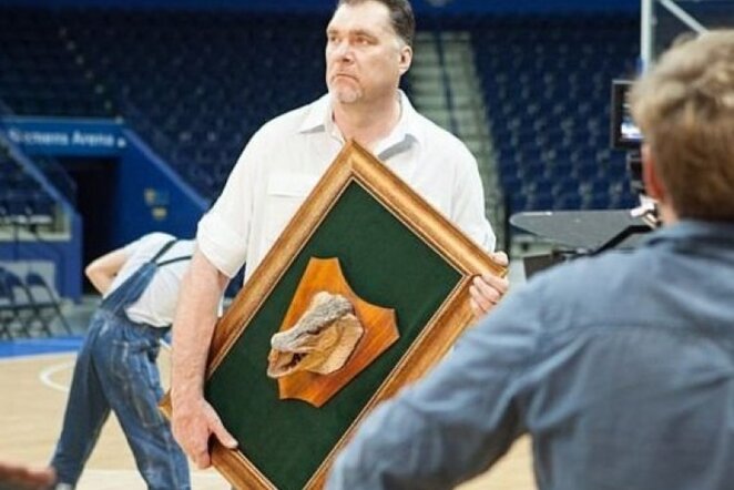 A.Sabonis su šeima filmavosi reklaminiame klipe 