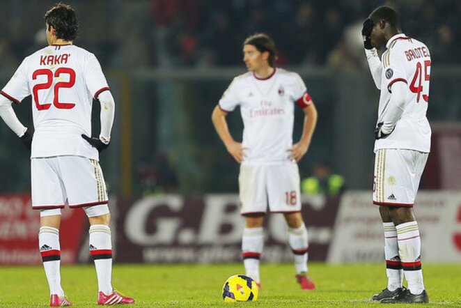 Milano klubas prarado du taškus | AP/Scanpix nuotr.