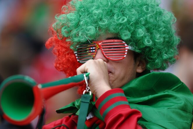 Portugalijos rinktinės sirgalius | AFP/Scanpix nuotr.