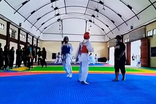 Tekvondo | „Stop“ kadras