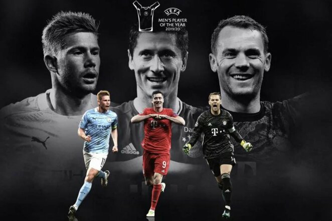 UEFA metų žaidėjas | Organizatorių nuotr.