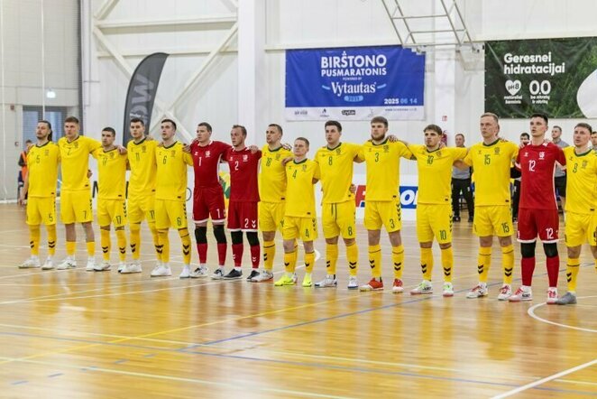 Lietuvos futsal rinktinė | lff.lt nuotr.