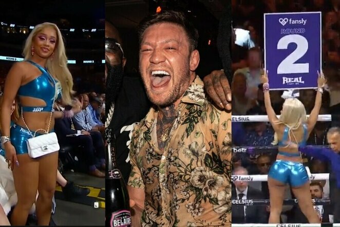 Saweetie ir Conoras McGregoras | Instagram.com nuotr