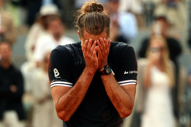 Alexanderis Zverevas | EPA / MOHAMMED BADRA nuotr.
