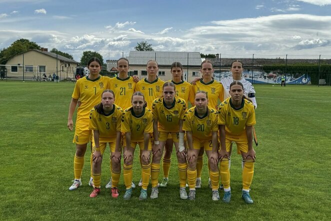 Lietuvos WU-16 futbolo rinktinė | lff.lt nuotr.