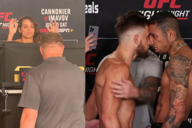 UFC svėrimai ir akistatos | „Stop“ kadras