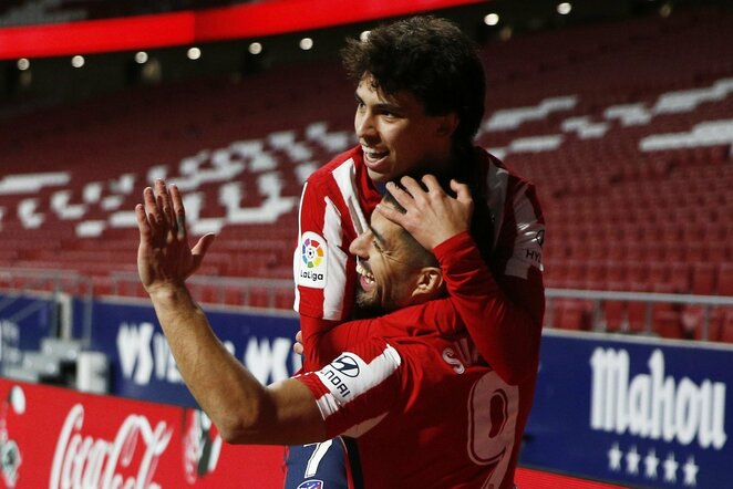 Luisas Suarezas ir Joao Felixas | Scanpix nuotr.