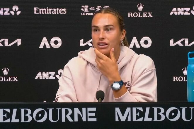 Aryna Sabalenka | „Stop“ kadras