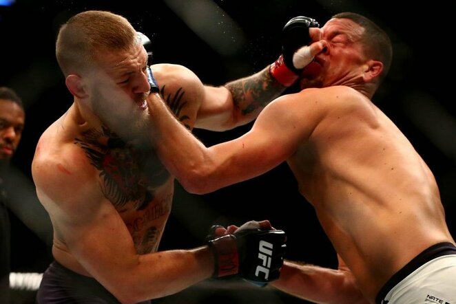 Nate'o Diazo ir Conoro McGregoro dvikova | Scanpix nuotr.