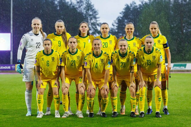 Lietuvos moterų futbolo rinktinė | Elvio Žaidario nuotr.
