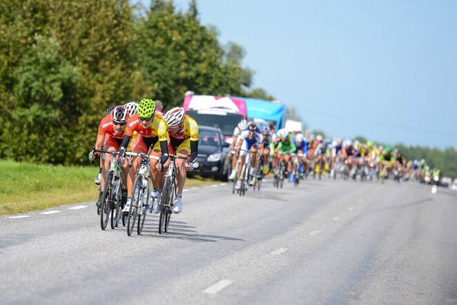 Baltic Chain Tour lenktynių akimirka | Tanelio Meoso nuotr.