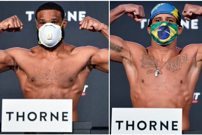 Tyronas Woodley ir Gilbertas Burnsas | „Twitter“ nuotr.