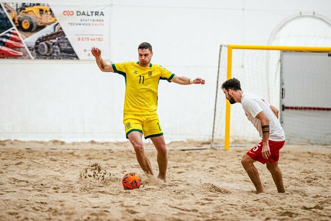 Lietuvos paplūdimio futbolo rinktinė | lff.lt nuotr.