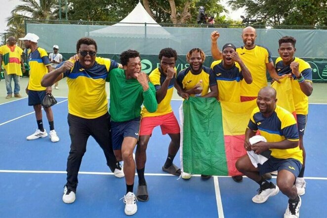 Benino rinktinės triumfas (daviscup.com nuotr.) | Organizatorių nuotr.