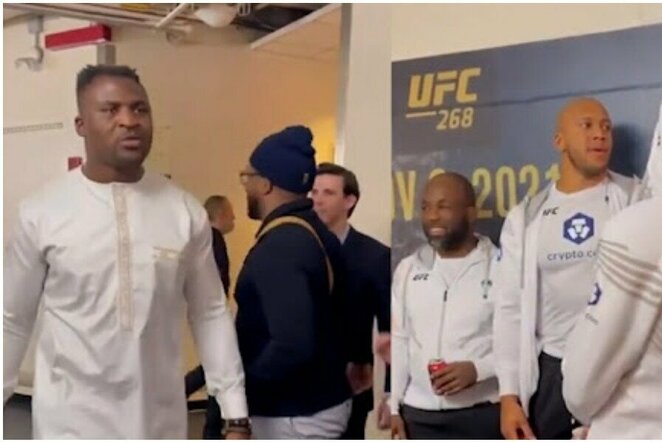 Francis Ngannou, Fernandas Lopezas ir Cirylas Gane'as | Instagram.com nuotr