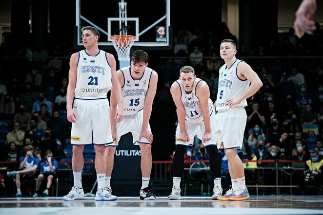 Estijos vyrų krepšinio rinktinė | FIBA nuotr.