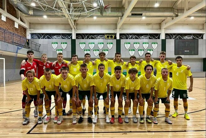 Lietuvos futsal U-19 rinktinė | Organizatorių nuotr.