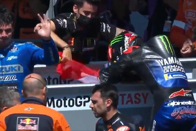 Fabio Quartararo | „Twitter“ nuotr.