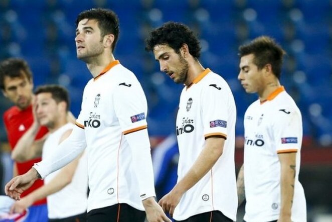 „Valencia“ futbolininkai nesugebėjo iškovoti pergalės | Reuters/Scanpix nuotr.