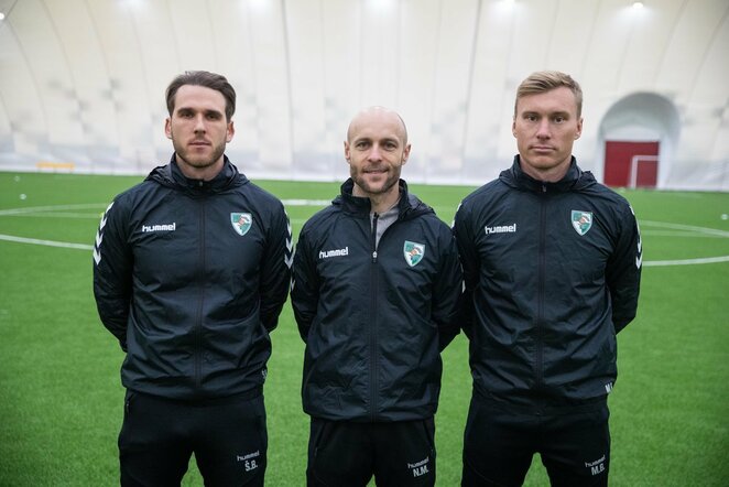 „Kauno Žalgirio“ trenerių štabas | E.Kniežausko nuotr.