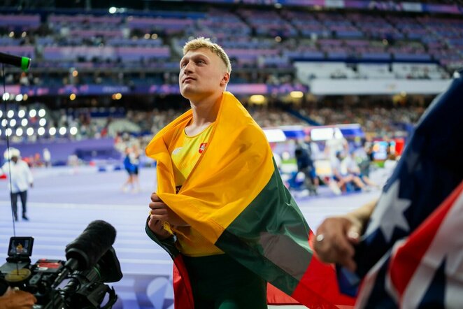 Olimpinis vyrų disko metimo finalas | Kipro Štreimikio/LTOK nuotr.