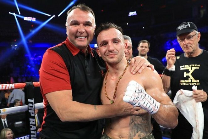 Egidijus Kavaliauskas ir Egis Klimas | „Top Rank“ nuotr.