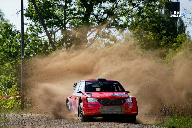 Testinis „Rally Rokiškis“ greičio ruožas | Andriaus Lauciaus nuotr.