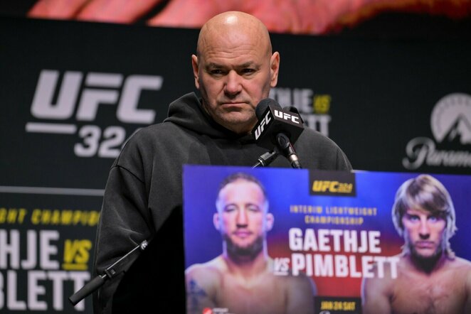 Dana White'as | Scanpix nuotr.