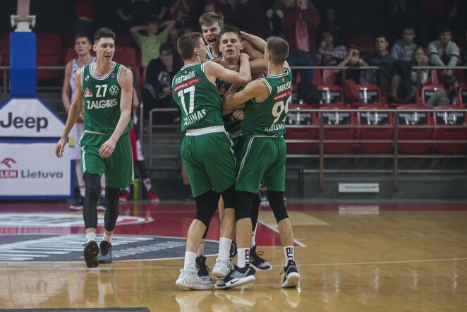 „Perlo“ ir „Žalgirio-2“ rungtynės | Roko Lukoševičiaus/BNS Foto nuotr.