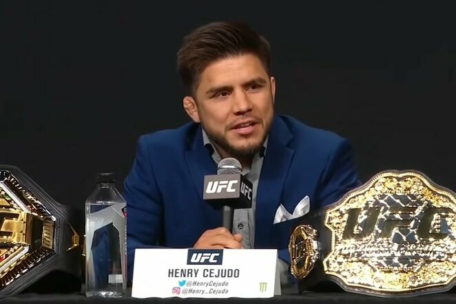 Henry Cejudo | „Twitter“ nuotr.