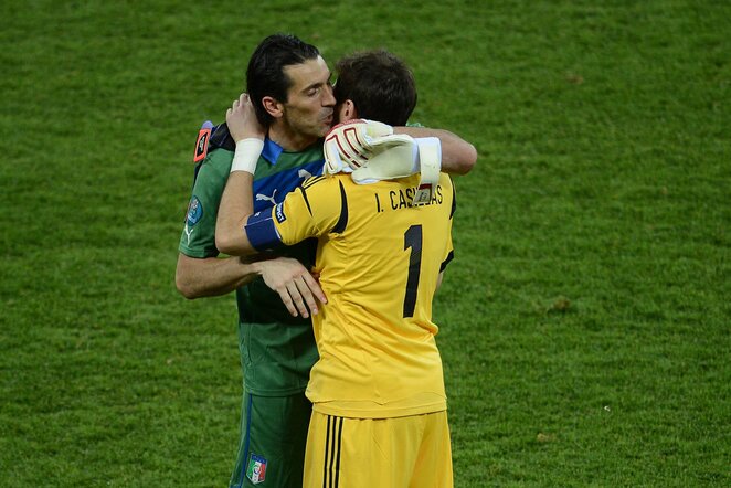 Gianluigi Buffonas ir Ikeras Casillasas | Scanpix nuotr.