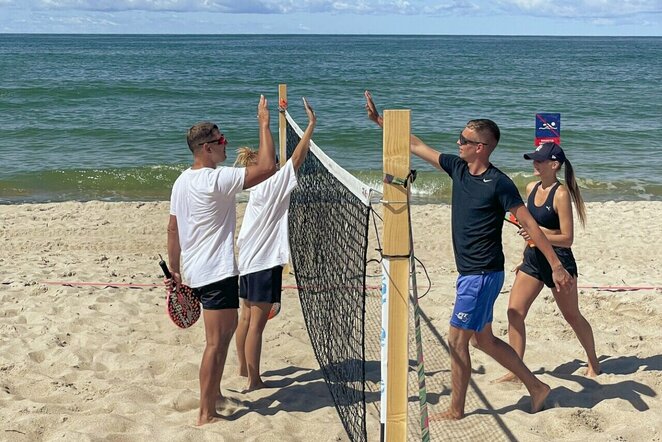 Ketvirtasis „Neodenta Nida Beach Tennis Cup“ turnyras | Organizatorių nuotr.