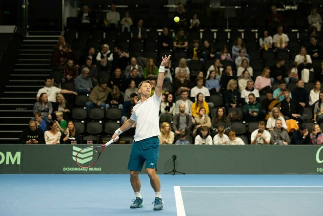 Ričardas Berankis prieš Sabą Purtseladzę | Sauliaus Čirbos nuotr.