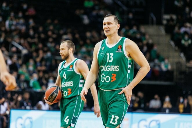 „Žalgiris“ – ASVEL rungtynių akimirka | Eriko Ovčarenko / BNS foto nuotr.