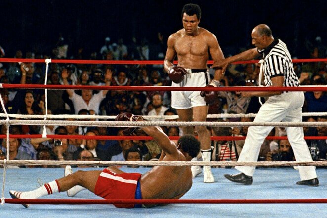 Muhammadas Ali prieš George'ą Foremaną | Scanpix nuotr.