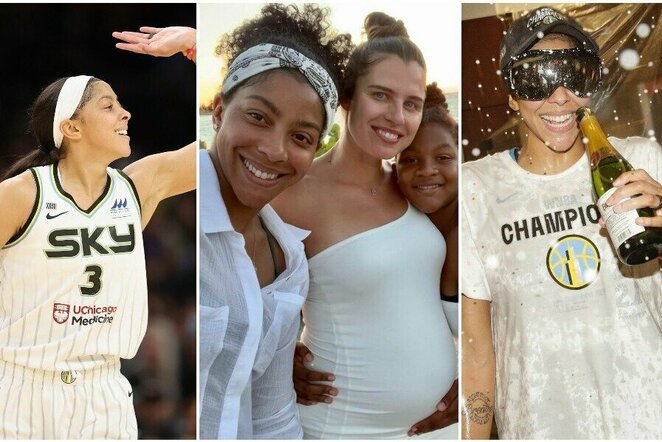 Candace Parker ir Anna Petrakova | „Scanpix“ ir instagram.com nuotr.