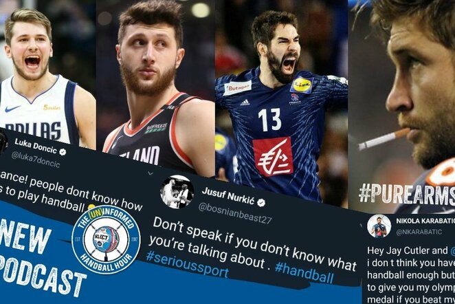 JAV sporto žvaigždė supykdė rankinio bendruomenę | „Twitter“ nuotr.