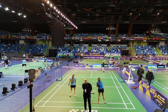 Lietuvos moterų badmintono rinktinė | Organizatorių nuotr.